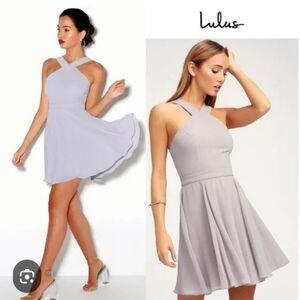 “LuLu’s” adorable A-line Halter Dress.  NWT😍😍😍